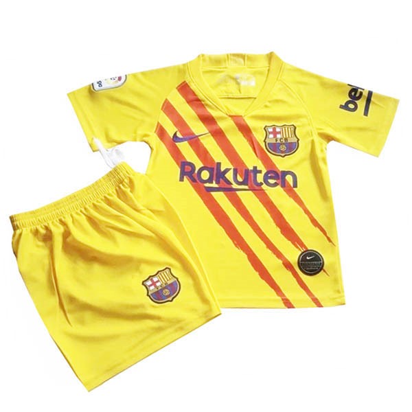 Camiseta Barcelona Especial Niños 2019-2020 Amarillo